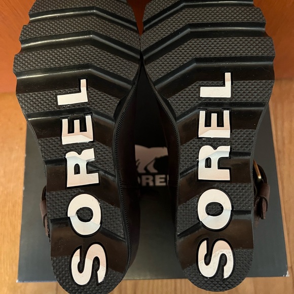 Sorel Joan of Arctic Moto Wedge Bootie NIB 7 - Picture 4 of 7